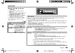 Preview for 39 page of Kenwood KMM-BT32U Instruction Manual