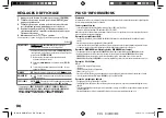 Preview for 44 page of Kenwood KMM-BT32U Instruction Manual