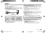 Preview for 59 page of Kenwood KMM-BT32U Instruction Manual