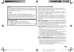 Preview for 3 page of Kenwood KMM-BT332U Instruction Manual