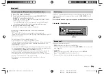 Preview for 21 page of Kenwood KMM-BT332U Instruction Manual