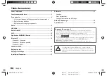 Preview for 44 page of Kenwood KMM-BT332U Instruction Manual