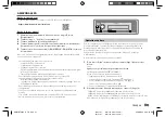 Preview for 63 page of Kenwood KMM-BT332U Instruction Manual