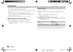 Preview for 64 page of Kenwood KMM-BT332U Instruction Manual