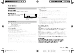 Preview for 109 page of Kenwood KMM-BT332U Instruction Manual