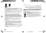 Preview for 2 page of Kenwood KMM-BT504DAB Instruction Manual