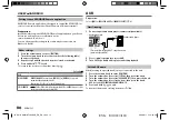 Preview for 16 page of Kenwood KMM-BT504DAB Instruction Manual