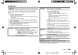 Preview for 21 page of Kenwood KMM-BT504DAB Instruction Manual