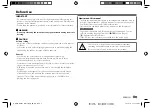 Предварительный просмотр 11 страницы Kenwood KMM-BT506DAB Instruction Manual