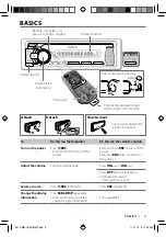 Предварительный просмотр 3 страницы Kenwood KMM-U156 Instruction Manual