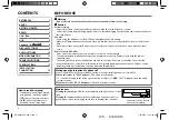 Предварительный просмотр 2 страницы Kenwood KMM-X10 Instruction Manual