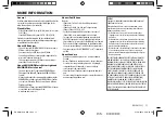 Предварительный просмотр 11 страницы Kenwood KMM-X10 Instruction Manual