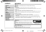 Preview for 2 page of Kenwood KMM-X50BT Instruction Manual