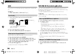 Предварительный просмотр 14 страницы Kenwood KMR-M408BT Instruction Manual