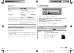 Предварительный просмотр 21 страницы Kenwood KMR-M408BT Instruction Manual