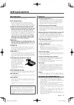 Preview for 3 page of Kenwood KNA-DV2600 Instruction Manual