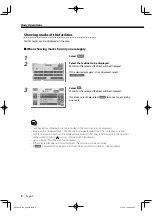 Предварительный просмотр 8 страницы Kenwood KNA-DV2600 Instruction Manual