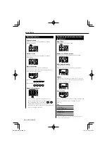 Preview for 22 page of Kenwood KNA-RCDV330 - Wireless Remote For Multimedia Receivers Instruction Manual