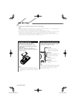 Preview for 26 page of Kenwood KNA-RCDV330 - Wireless Remote For Multimedia Receivers Instruction Manual