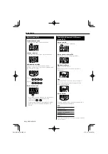 Preview for 28 page of Kenwood KNA-RCDV330 - Wireless Remote For Multimedia Receivers Instruction Manual