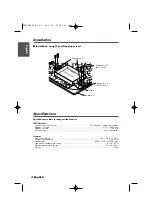 Предварительный просмотр 4 страницы Kenwood KNA-TM320 Installation Manual