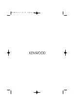 Предварительный просмотр 5 страницы Kenwood KNA-TM320 Installation Manual