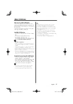 Preview for 5 page of Kenwood KOS-A200 - Car Audio Expansion Module Instruction Manual