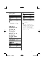 Preview for 9 page of Kenwood KOS-A200 - Car Audio Expansion Module Instruction Manual