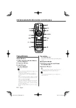 Preview for 10 page of Kenwood KOS-A200 - Car Audio Expansion Module Instruction Manual