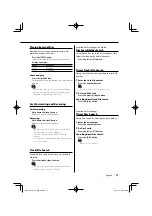 Preview for 11 page of Kenwood KOS-A200 - Car Audio Expansion Module Instruction Manual