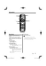 Preview for 17 page of Kenwood KOS-A200 - Car Audio Expansion Module Instruction Manual