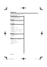 Preview for 28 page of Kenwood KOS-A200 - Car Audio Expansion Module Instruction Manual