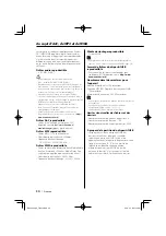 Preview for 34 page of Kenwood KOS-A200 - Car Audio Expansion Module Instruction Manual