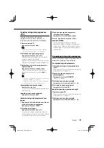 Preview for 43 page of Kenwood KOS-A200 - Car Audio Expansion Module Instruction Manual