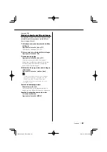 Preview for 49 page of Kenwood KOS-A200 - Car Audio Expansion Module Instruction Manual