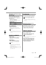 Preview for 67 page of Kenwood KOS-A200 - Car Audio Expansion Module Instruction Manual