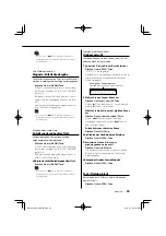 Preview for 69 page of Kenwood KOS-A200 - Car Audio Expansion Module Instruction Manual