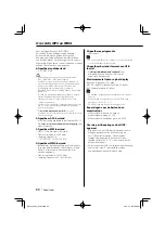 Preview for 90 page of Kenwood KOS-A200 - Car Audio Expansion Module Instruction Manual