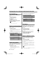 Preview for 96 page of Kenwood KOS-A200 - Car Audio Expansion Module Instruction Manual