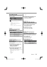 Preview for 103 page of Kenwood KOS-A200 - Car Audio Expansion Module Instruction Manual