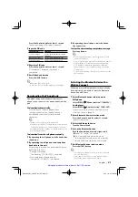 Preview for 22 page of Kenwood KOS-A210 Instruction Manual