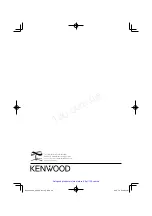 Preview for 41 page of Kenwood KOS-A210 Instruction Manual