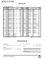 Preview for 8 page of Kenwood KOS-CV100 Service Manual