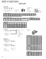 Preview for 56 page of Kenwood KOS-V1000 Service Manual