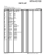 Предварительный просмотр 8 страницы Kenwood KPA-HD100 Service Manual