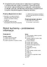 Preview for 126 page of Kenwood KPL90 Instructions Manual