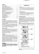 Preview for 2 page of Kenwood KR-1000B Instruction Manual