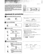 Предварительный просмотр 22 страницы Kenwood KR-300HT Instruction Manual