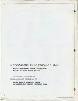 Предварительный просмотр 36 страницы Kenwood KR-3200 Service Manual