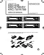 Kenwood KR-609 Service Manual preview